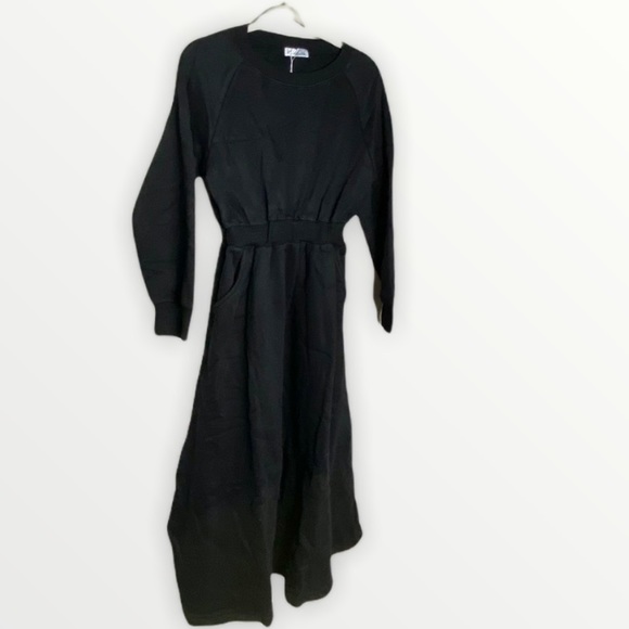 NEW Dress winter warm S/M womens black - Picture 5 of 7